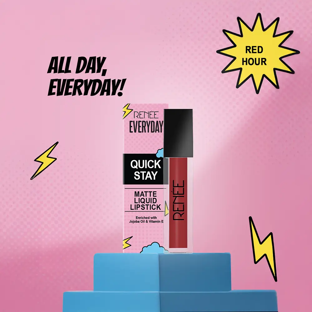Swagly-renee Everyday Quick Stay Lipstick (Red Hour)